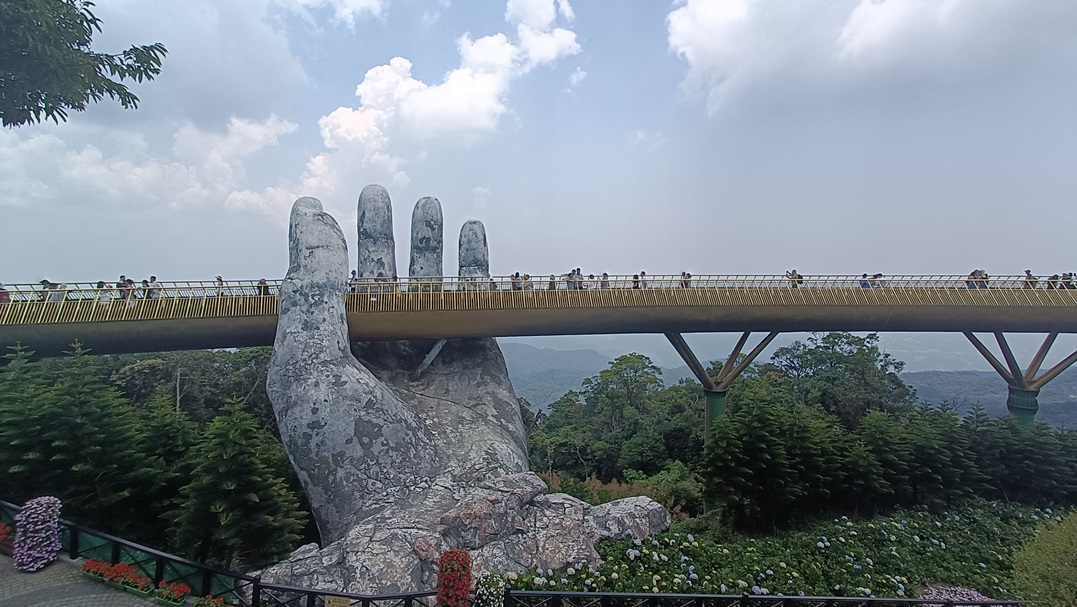 Golden Bridge at Ba Na Hills